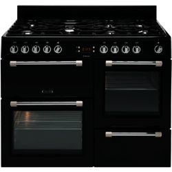 Leisure Cookmaster CK110F232K 110cm Dual Fuel Range Cooker in Black